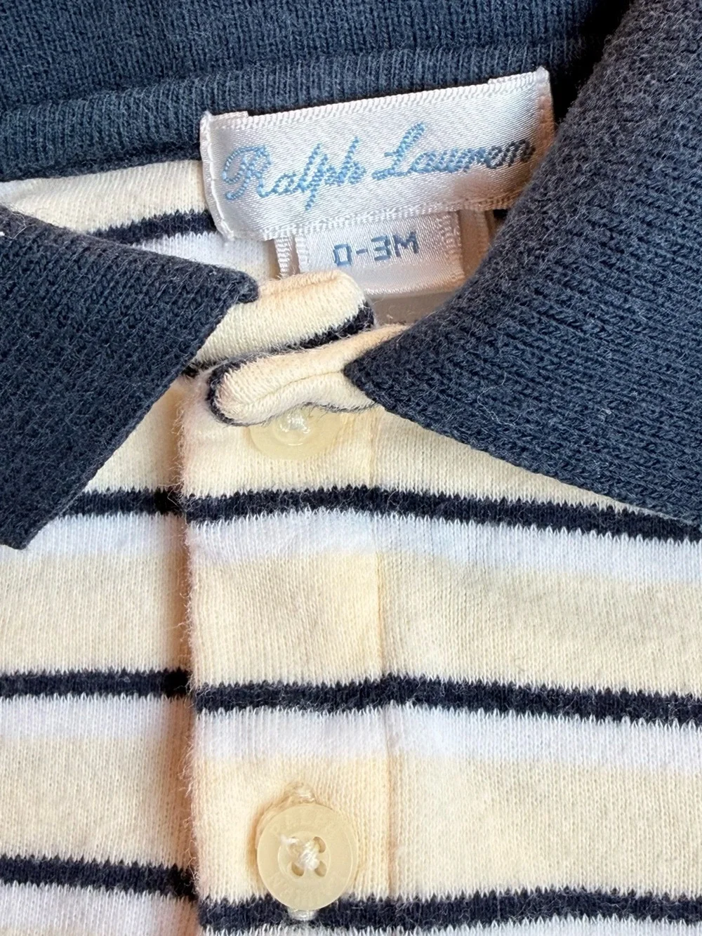 Ralph Lauren Baby Polo Onesies Bundle – 0–3 Months – EUC
